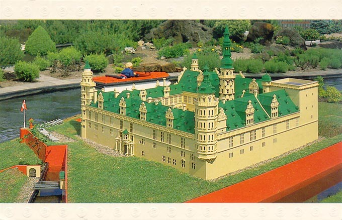 Postcard - Legoland Parks, Legoland Billund - Miniland, Kronborg Castle