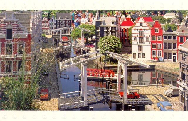 Postcard - Legoland Parks, Legoland Billund - Miniland, Amsterdam 3