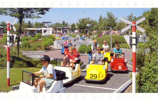 Postcard - Legoland Parks, Legoland Billund - The Traffic School 2