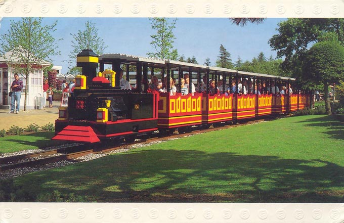 Postcard - Legoland Parks, Legoland Billund - The LEGO Train 4