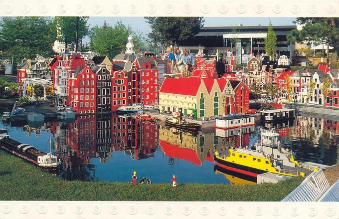 Postcard - Legoland Parks, Legoland Billund - Miniland, Dutch Town