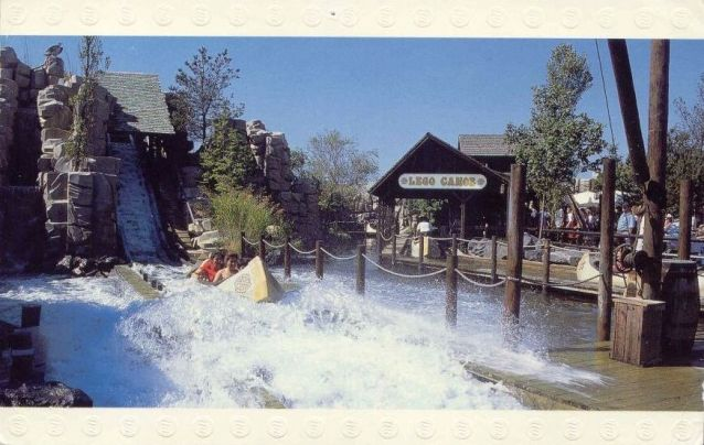 Postcard - Legoland Parks, Legoland Billund - Lego Canoe
