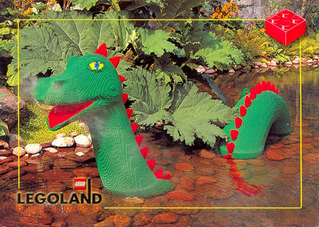 Postcard - Legoland Parks, Legoland Billund - Castle Land, The Sea Serpent (DK027)