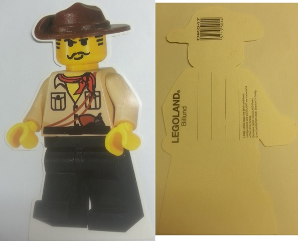 Postcard - Legoland Parks, Legoland Billund - Johnny Thunder (DK047)