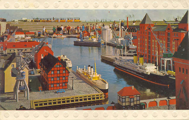 Postcard - Legoland Parks, Legoland Sierksdorf - Miniland, Hamburger Hafen