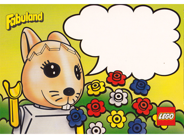 Postcard - Fabuland Bunny