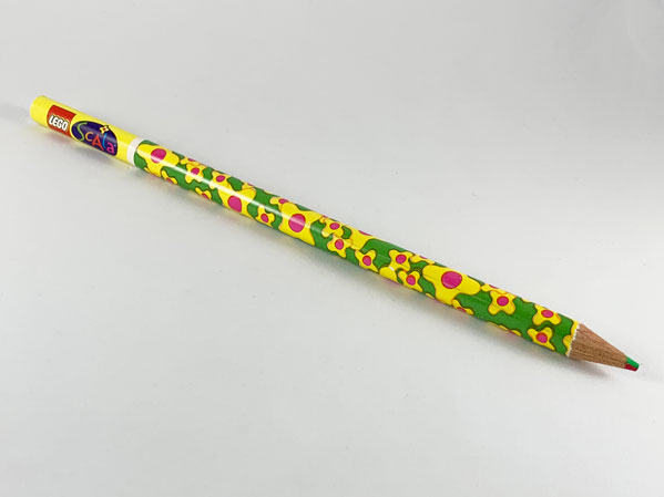 Pencil, LEGO Logo and Scala Flowers Pattern