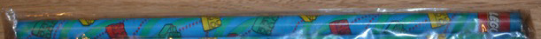 Pencil, LEGO Logo with Bricks Pattern