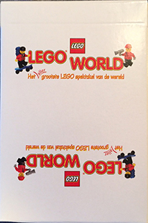 Playing Cards Standard, Legoworld Pattern (Dutch)