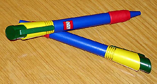 LEGO Logo Pen Primary Colors
