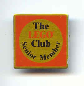 Pin, The LEGO Club UK Badge Senior Member - all Metal