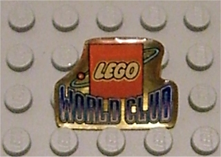 Pin, LEGO Logo World Club