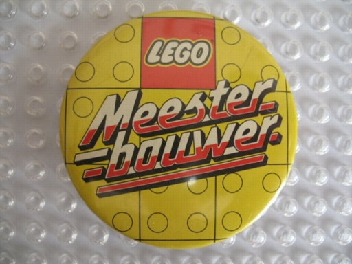 Pin, LEGO Meesterbouwer