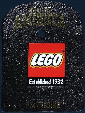 Pin, Mall of America, LEGO Logo Established 1932
