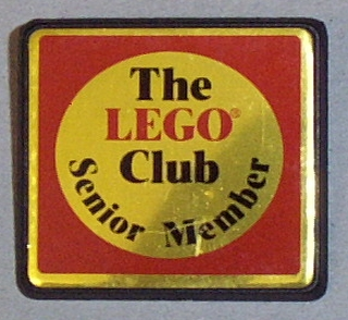 Pin, The LEGO Club UK Badge Senior Member