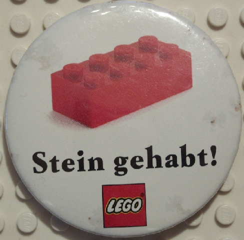 Pin, Stein gehabt! and Brick 2 x 4