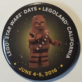 Pin, LEGO Star Wars Days LEGOLAND California June 4-5, 2016