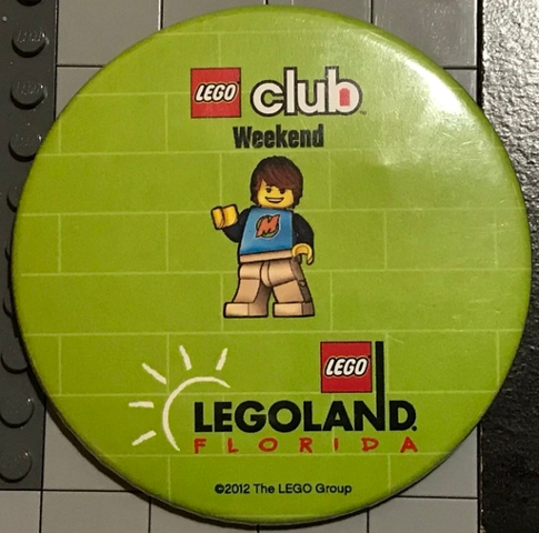 Pin, LEGO Club Weekend LEGOLAND Florida