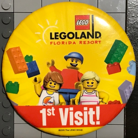 Pin, LEGOLAND Florida Resort 1st Visit!