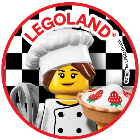 Pin, LEGOLAND Baker 2 Piece Badge