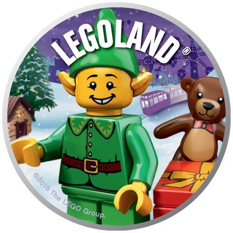Pin, LEGOLAND Elf 2 Piece Badge