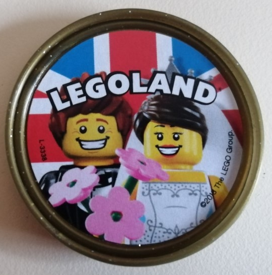 Pin, LEGOLAND Harry and Meghan Wedding 2 Piece Badge