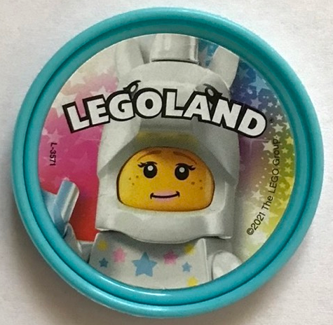 Pin, LEGOLAND Unicorn Girl 2 Piece Badge