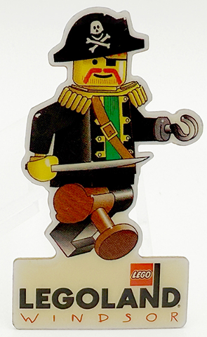 Pin, LEGOLAND Windsor - Captain Red Beard (Captain Roger)