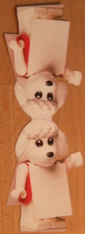 Party Table Decoration, Place Card Fabuland Lamb