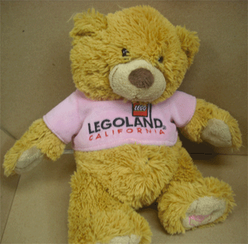 Teddy Bear Plush - LEGOLAND California Pink Shirt