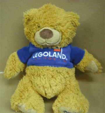 Teddy Bear Plush - LEGOLAND California Blue Shirt