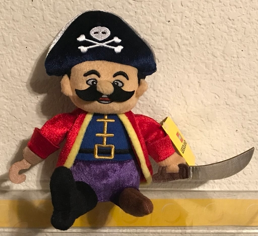 Pirate Plush with Sword