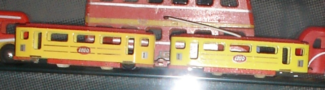 Wooden Pull-Along Tram