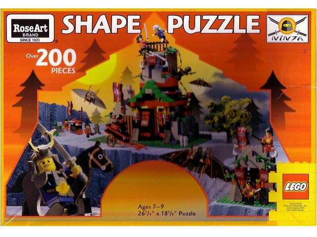 RoseArt 200 Pieces, Ninja Shape Puzzle