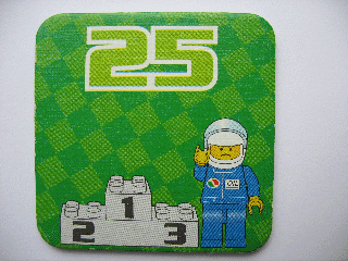 Racers Game 4th Place Card