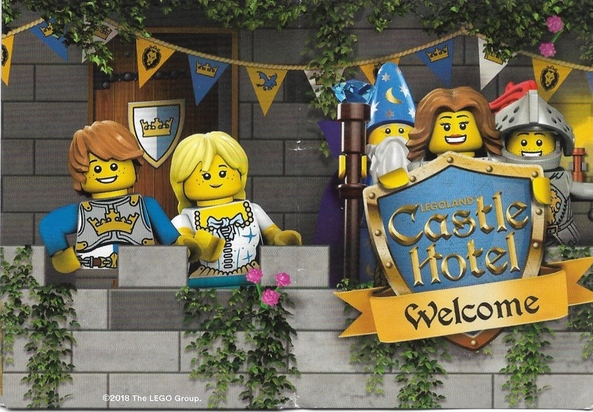 Room Key Holder, LEGOLAND California Castle Hotel Welcome