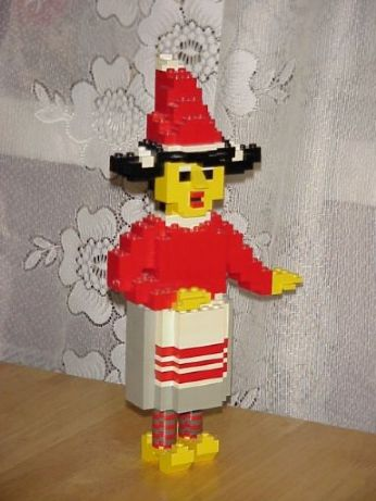 Santa's Wife (Glued)