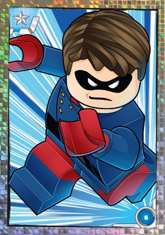 Avengers Trading Card Collection (German) Series 1 - # 6 Comic Bucky Barnes