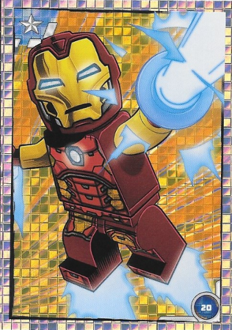 Avengers Trading Card Collection (German) Series 1 - # 20 Comic Iron Man