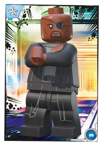 Avengers Trading Card Collection (German) Series 1 - # 26 Nick Fury