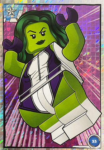 Avengers Trading Card Collection (German) Series 1 - # 33 Comic She-Hulk