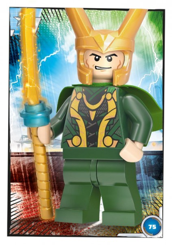 Avengers Trading Card Collection (German) Series 1 - # 75 Loki
