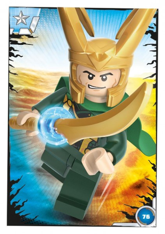 Avengers Trading Card Collection (German) Series 1 - # 76 Loki