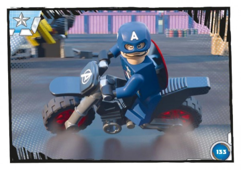 Avengers Trading Card Collection (German) Series 1 - # 133 Rutschiges Bremsmanöver