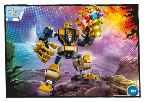 Avengers Trading Card Collection (German) Series 1 - # 191 Thanos Mech