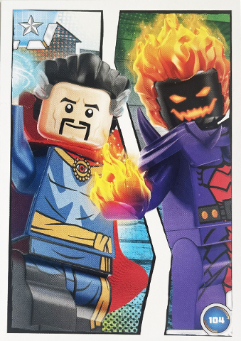 Avengers Trading Card Collection (English) Series 1 - # 104 Doctor Strange vs Dormammu