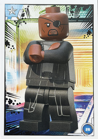 Avengers Trading Card Collection (Polish) Series 1 - # 26 Nick Fury
