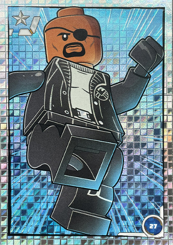 Avengers Trading Card Collection (Polish) Series 1 - # 27 Komiksowy Nick Fury