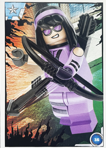 Avengers Trading Card Collection (Polish) Series 1 - # 36 Kate Bishop