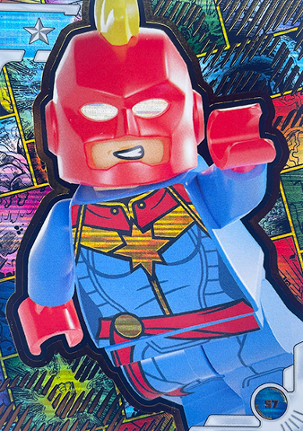 Avengers Trading Card Collection (Polish) Series 1 - # 57 Ultra Kapitan Marvel